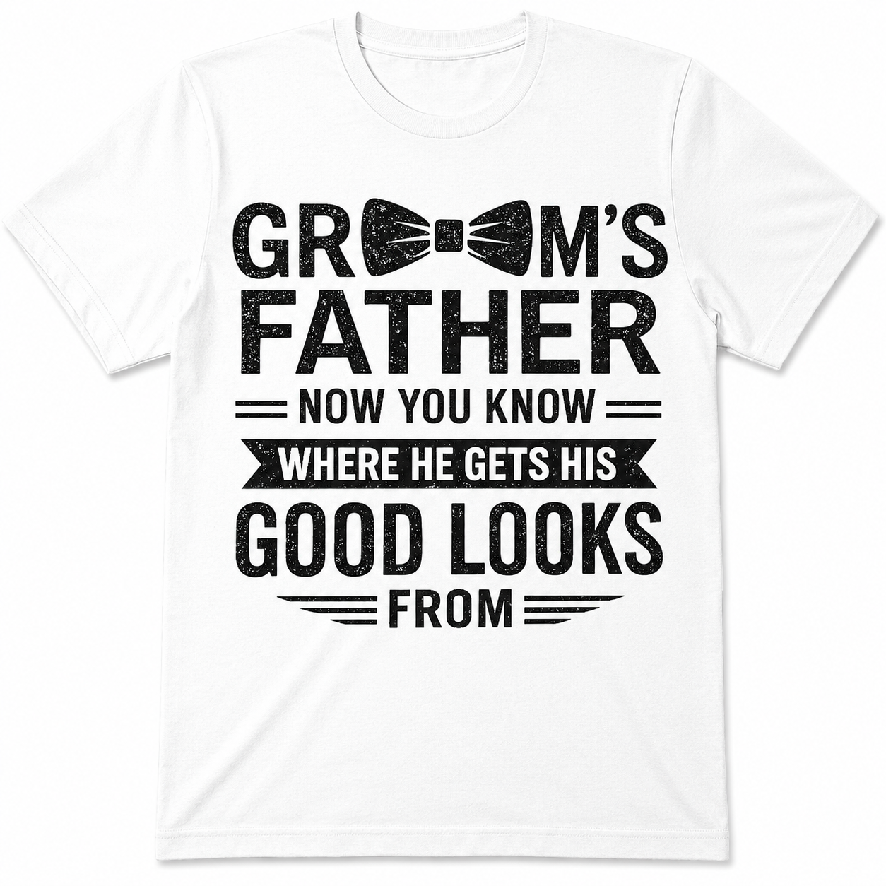 Groom’s Father T Shirt UK – Funny Wedding Gift Tee for Groom’s Dad