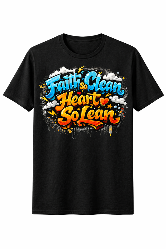 Faith So Clean Heart So Lean Tee Shirt