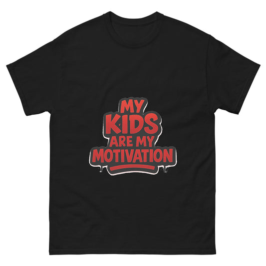 my kids are my motivation family quote t shirt design