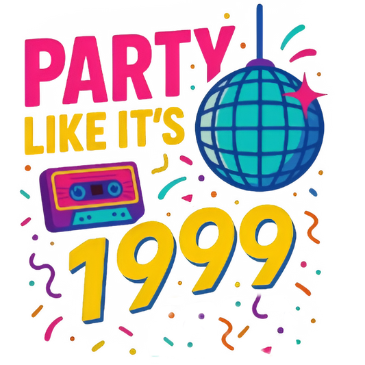 Party Like It’s 1999 T-Shirt | Funny Retro Graphic Tee