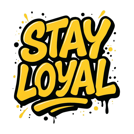 Stay Loyal T Shirt UK – Motivational Streetwear Graphic Tee for Everyday Style