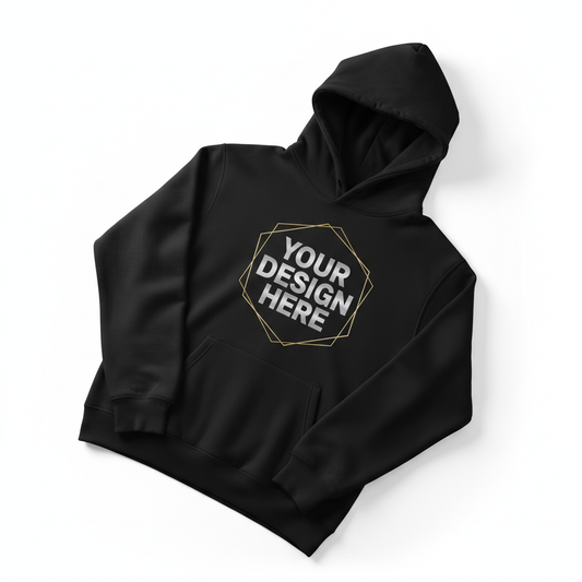 Custom Hoodie Printing UK Mockup