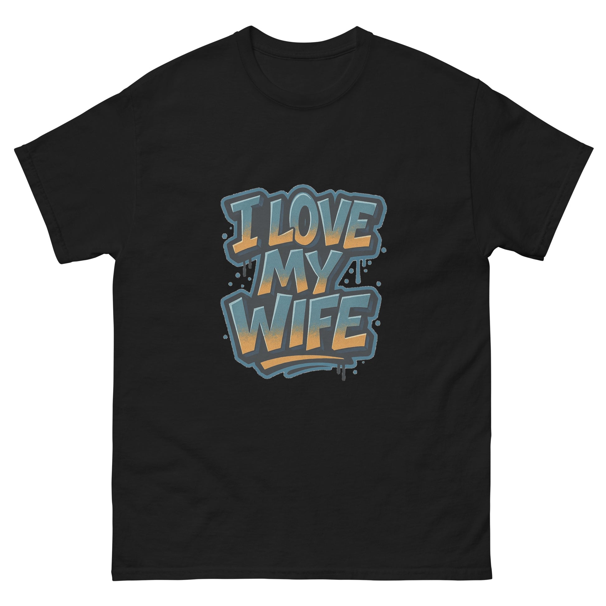 i love my wife relationship quote t shirt design