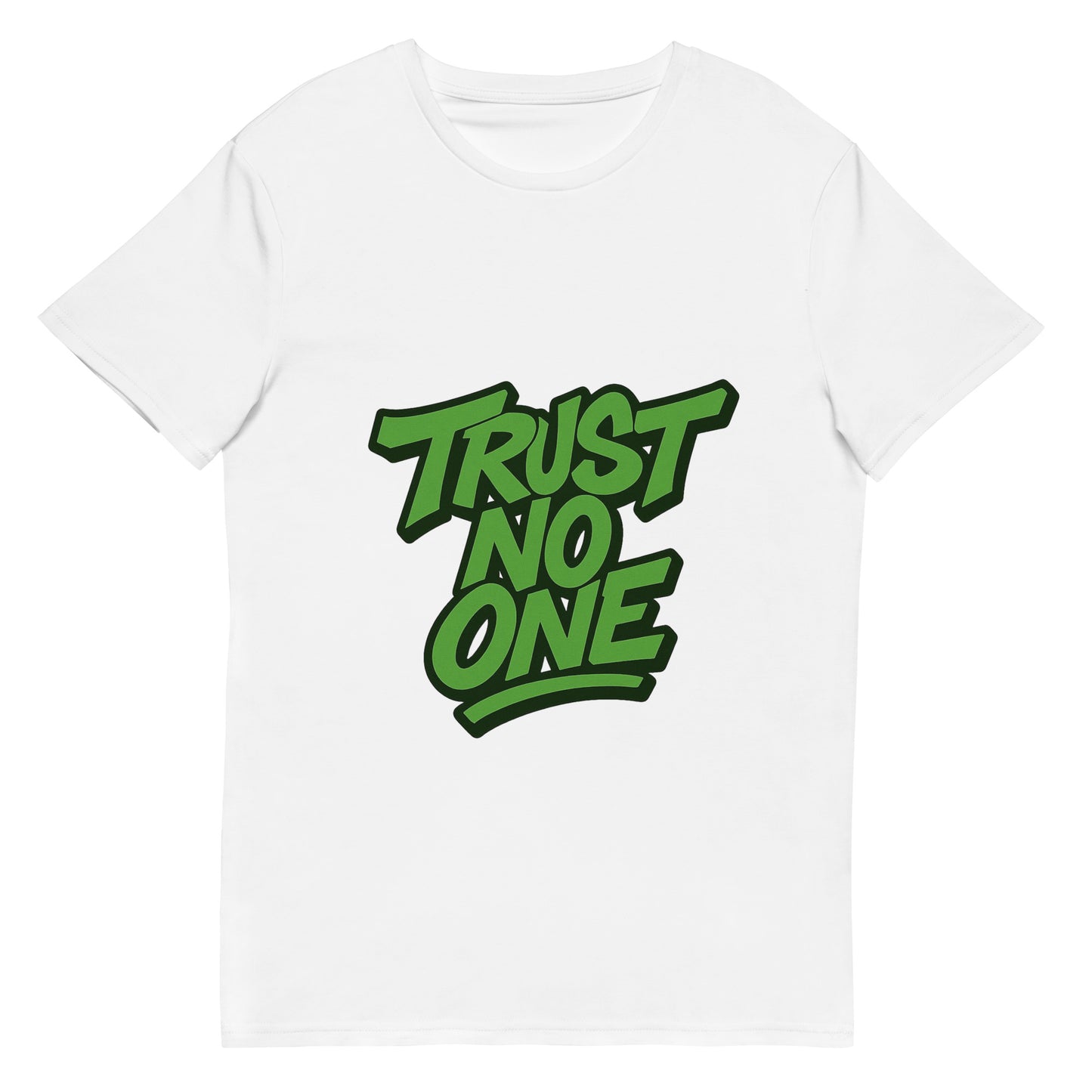 Trust No One white tee