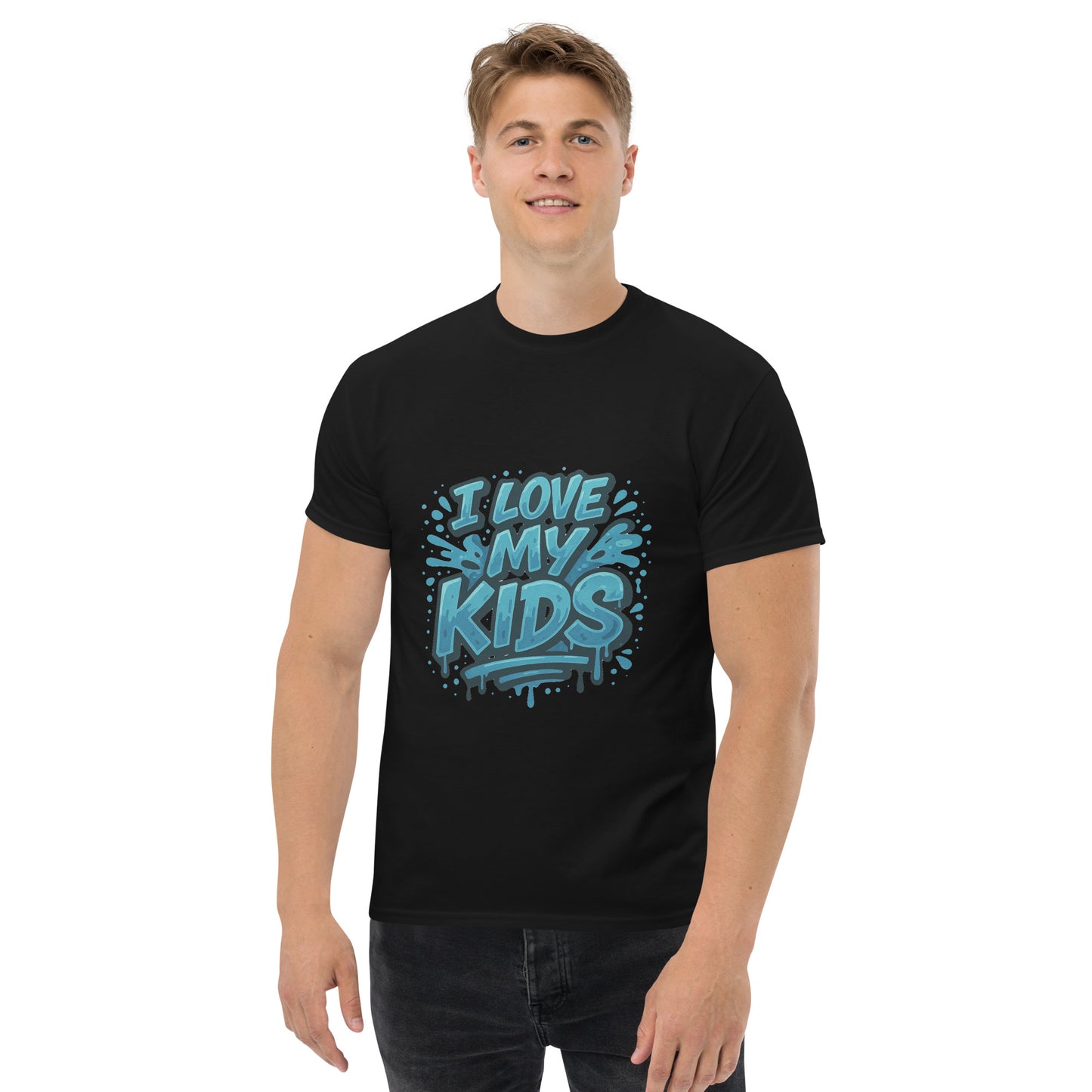 bold family message graphic tee
