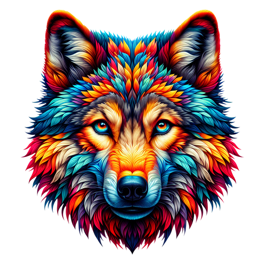 Wolf design – UK streetwear fashion.