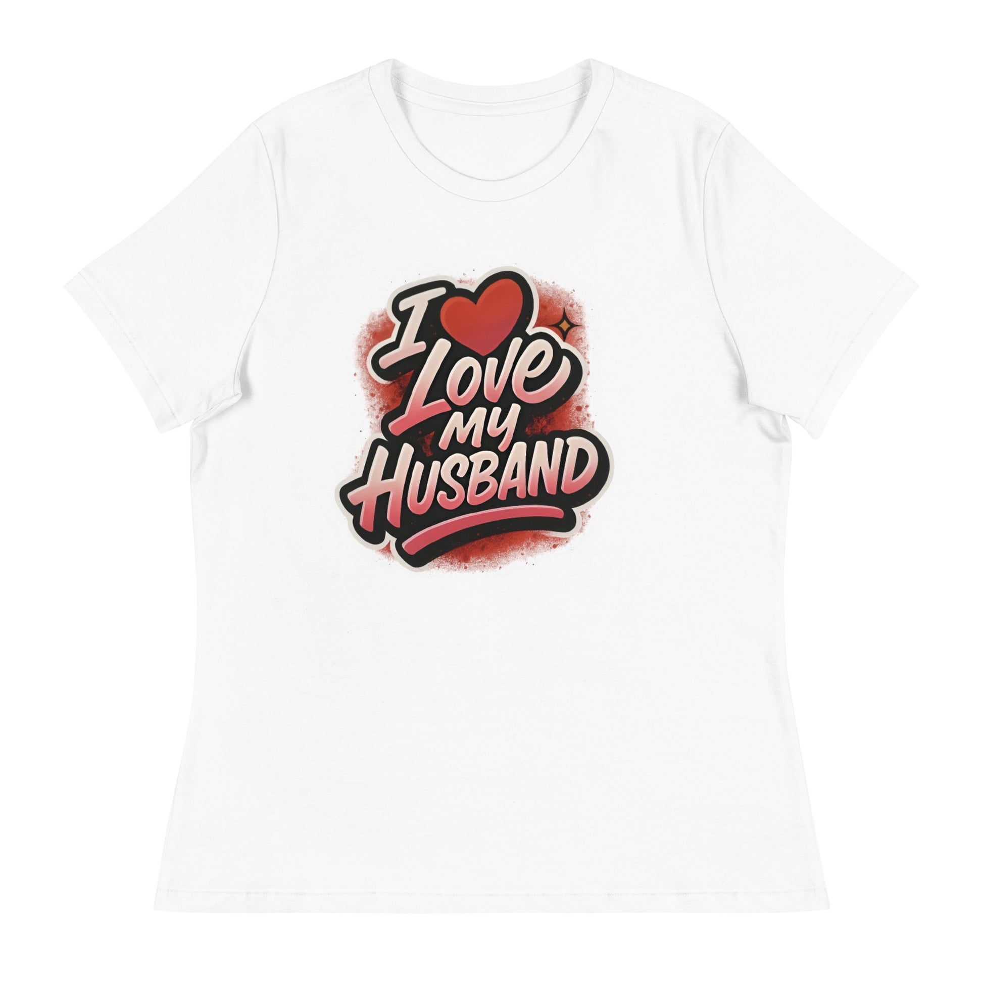 Unisex romantic gift t-shirt mockup front/back
